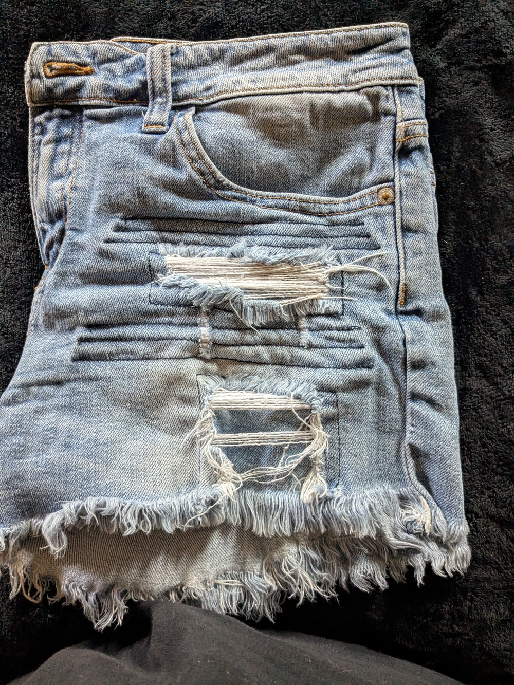 Just USA Light Blue Denim Shorts Ladies Size Small